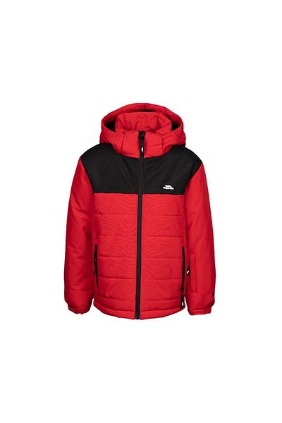 Trespass Halston - Ski Unisex Kids Red Ski Jacket Unisex Kids Ski Jacket