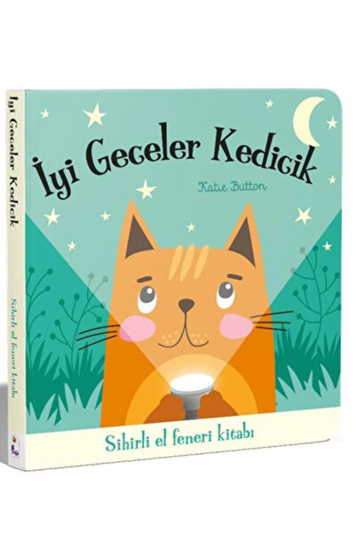 İndigo Çocuk Okul  Öncesi İyi Geceler Kedicik - Sihirli El Feneri Kitabı - 12...