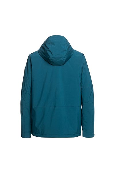 Quiksilver Mission Solid Jk Men's Blue Snowboard Jacket Men's Snowboard Jacket Eqytj03266