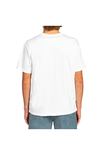 BİLLABONG Ανδρικό λευκό μπλουζάκι Rotor Fill Ss ΑΝΔΡΙΚΟ ΜΠΛΟΥΖΑ EBYZT00105