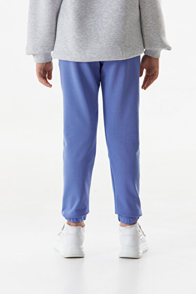 Fulla Moda Elastic Waist Double Pocket Grass Jogger Girl's Sweatpants