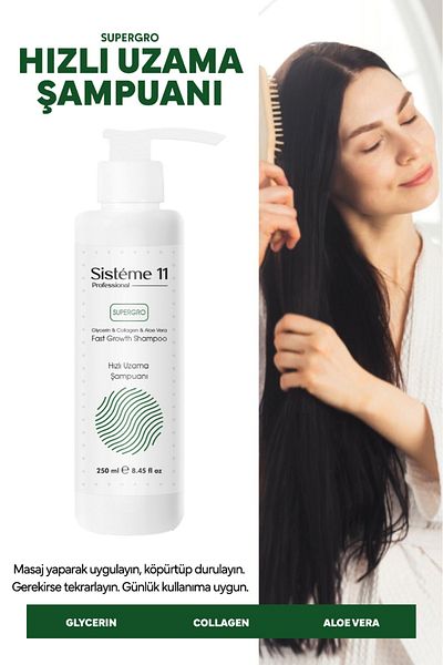 Sistéme 11 System 11 Fast Extension Shampoo 250 ml 8684091009238
