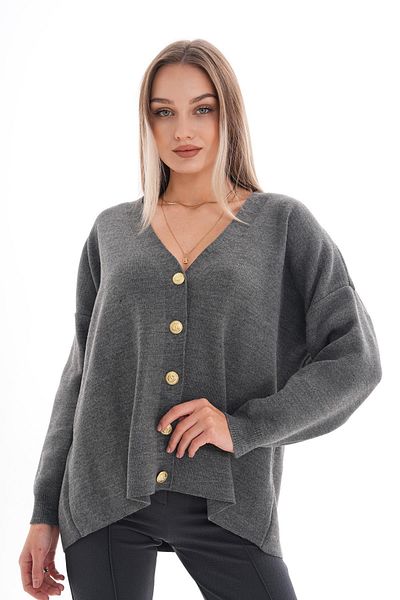 ŞİMAL Tricotaj de damă cu închidere cu nasturi Cardigan largi tricotat 245400   -