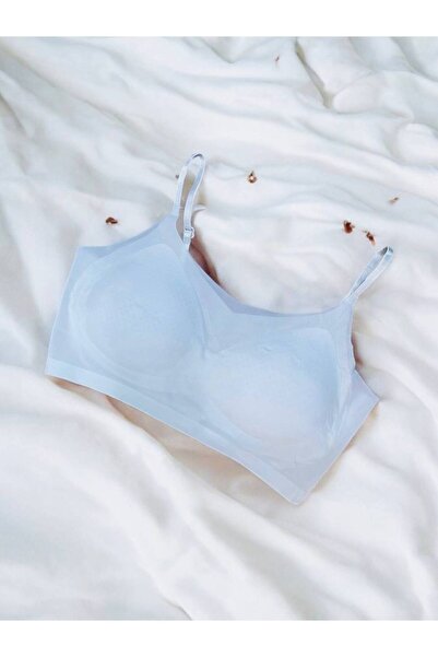 Edam İç Giyim Sabit Pedli Ayarlanabilir İp Askılı Yok Gibi Büstiyer Yarım Atlet