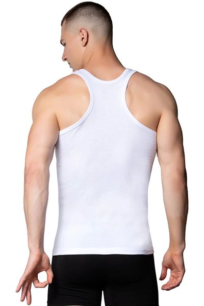 Pijamarket Single Picture Packing Rib Sports Men's Undershirt