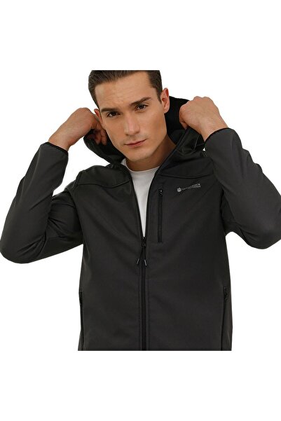 lumberjack 2W M-Gt16 Black Men's Softshell Casual Coat