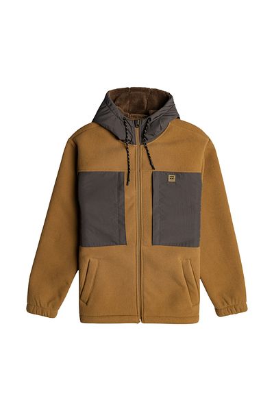 BİLLABONG Billabong Billabong Boundary Sherpa Men's Brown Fleece Men's Fleece Ebyft00123
