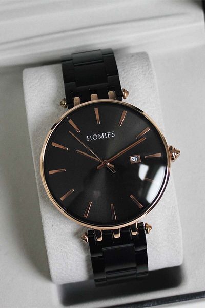 Homies Hm26124S01-2 Men's Watch with Steel Band