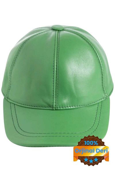 Mood Agenda Unisex 100% Leather Back Adjustable Baseball Cap Hat