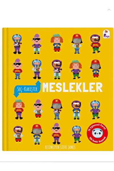 İndigo Çocuk Okul  Öncesi Seç - Karıştır: Meslekler 15 Eğlenceli Parça, 120 F...