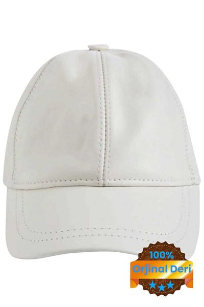 Mood Agenda Căciulă de baseball unisex 100% piele reglabilă pe spate
