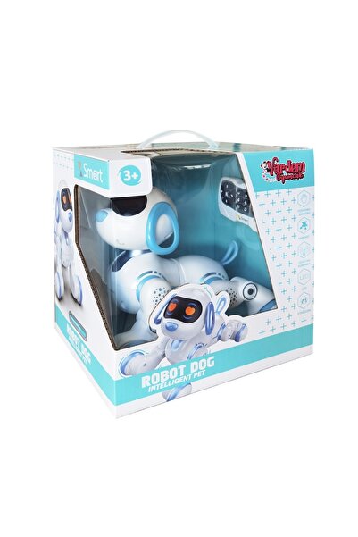 VARDEM OYUNCAK Uzaktan Kumandalı Şarjlı Çok Fonksiyonlu Eğitici ve Öğretici İnteraktif Akıllı Robot Köpek Kumandalı