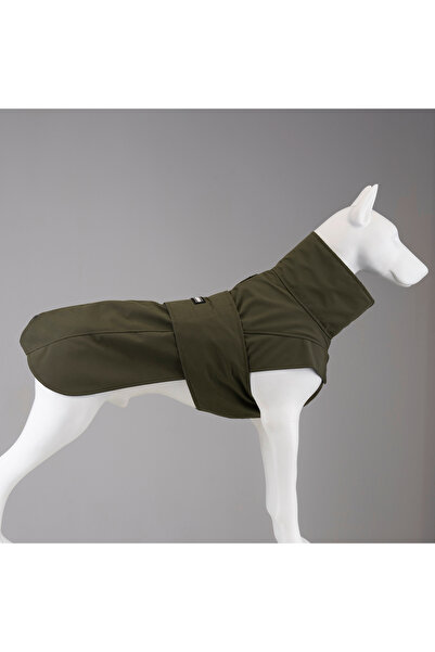 Lindodogs Trenchkot Khaki Su Geçirmez Köpek Yağmurluğu