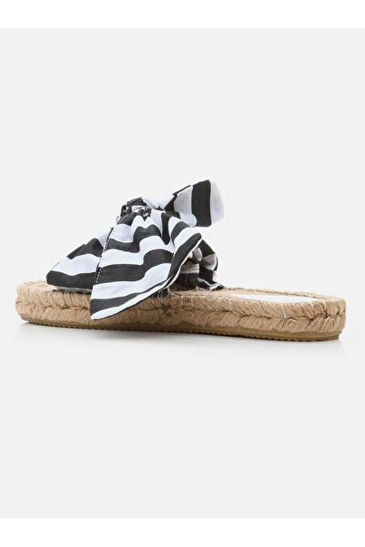 Su Espadril Yasmina Siyah Kadın Espadril Terlik