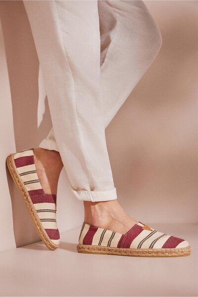 Su Espadril Lorenzo Bordo Erkek Düz Espadril