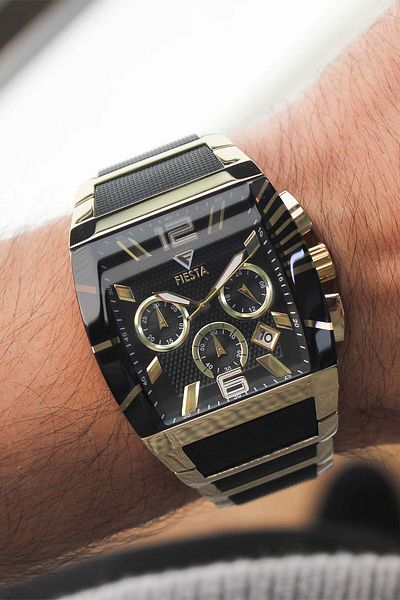 Fiesta Fs 600610   Men's Watch with Steel Band