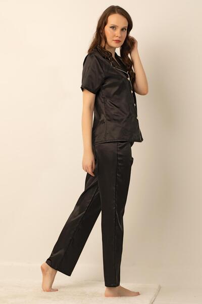 Miorre Saten Pijama Takımı