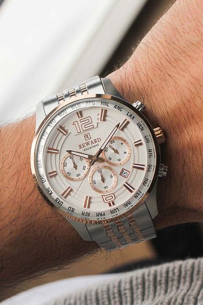 Reward Rwa 146130   Men's Watch with Steel Band