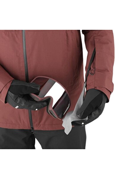 Salomon Transfer Puff Men's Ski Jacket Rum Raisin Lc2272400