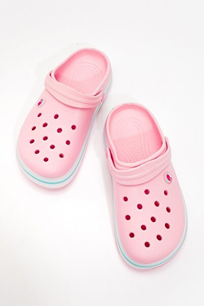 Evojean Pink Anatomical Orthopedic Sabo Comfort Doctor Nurse Cook Women's Slippers & Sandals