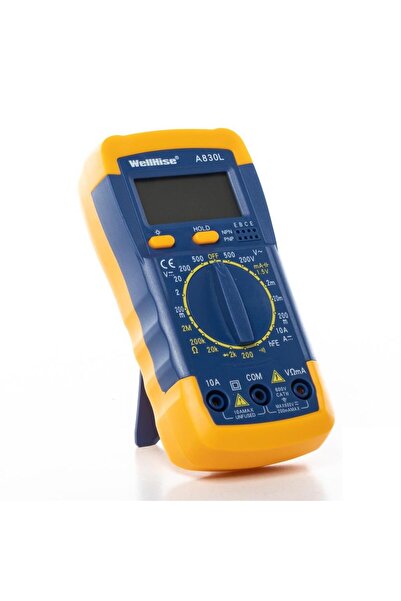 Wellhise A830l Dijital Multimetre Avometre Ölçü Aleti