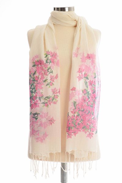 Dosimira Bougainvillea Scarf
