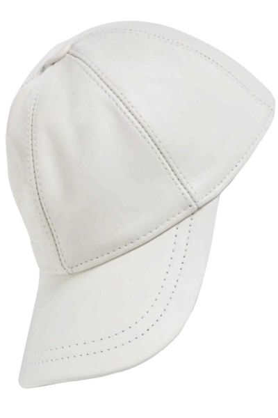 Trenderrs Căciulă de baseball unisex 100% piele reglabilă pe spate