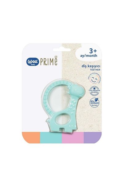 Wee Baby Prime Silikon Diş Kaşıyıcı (KOD:928) - Turkuaz
