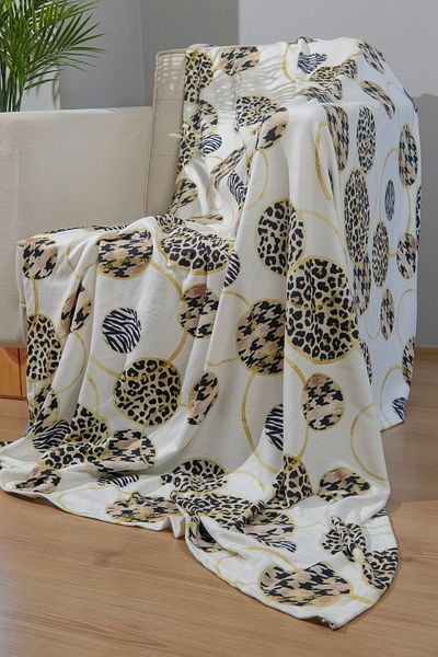 Caymoon Τυπωμένη κουβέρτα Fleece Μονή 130x170 (Στο σπίτι, Πικ-νικ, Αυτοκίνητο)
