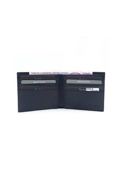 Pierre Cardin Patterned Flother Genuine Leather Men's Wallet 22030