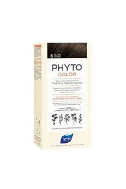 Phyto New Series Color 6 - Dark Auburn Herbal Hair Dye