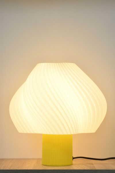 Deep Teknoloji Creamaura Modern Yellow Lampshade