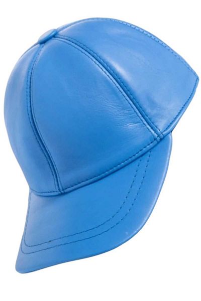 Trenderrs Unisex 100% δερμάτινο ρυθμιζόμενο καπέλο μπέιζμπολ στην πλάτη