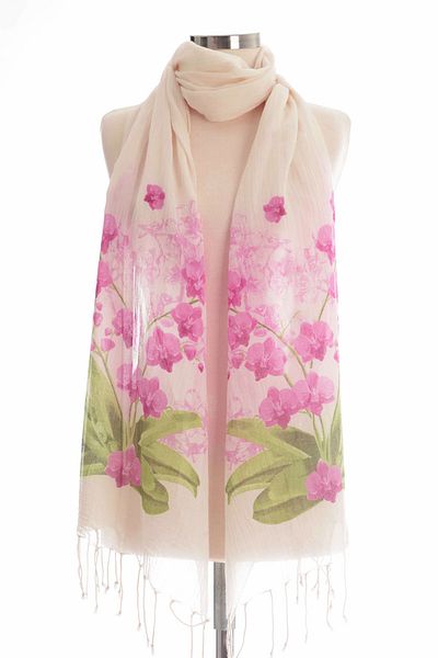 Dosimira Orchid 2 Scarf