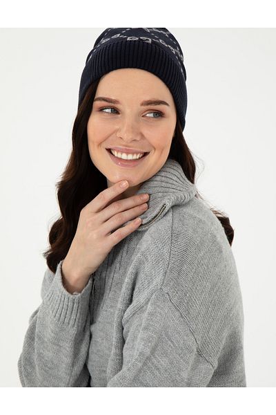 Pierre Cardin Navy Blue Beret 50301044 -Vr033