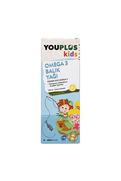 Youplus Kids Omega 3 150 ml Şurup 8699514570394