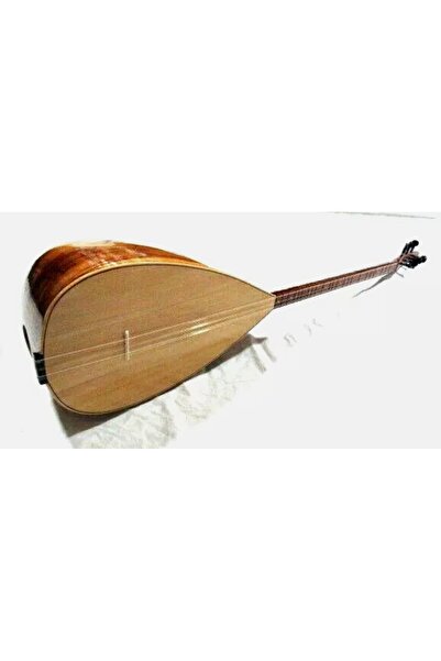 Unosell Uzun Sap Oyma Dut 41 cm Tekne Saz Bağlama, Turkish Carved Long Neck Saz Baglama With Free Case cr1