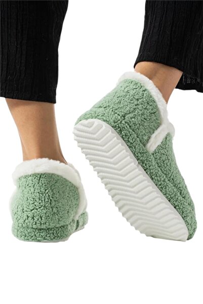 Liger Green Women's Slippers - Eva Thick Lightweight Non-Slip Sole Home Boots