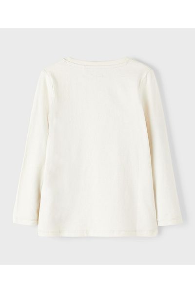 Name it Glitter Printed Long Sleeves T-Shirt - Jet Stream