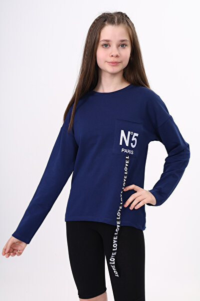 Toontoy Κορίτσι - Φούτερ με τύπωμα με τσέπη στο επάνω μέρος