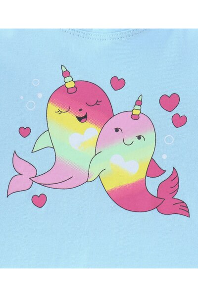 Babyhug 100% Cotton Knit Full Sleeves T-Shirt With Graphics - Blue