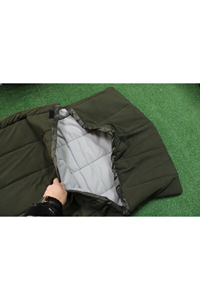 Solano - 20 ° Εξαιρετικά αδιάβροχος υπνόσακος χακί, για κάμπινγκ, κυνήγι, ψάρεμα, στρατιωτικός υπνόσακος εξωτερικού χώρου