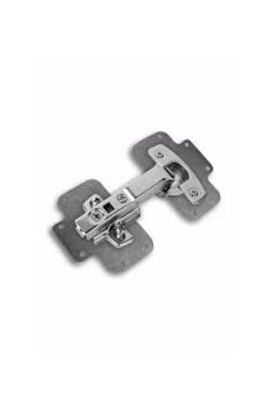 Serra Cabinet Door Stone Hinge Repair Sheet Practical Repair Kit 6.5x9 Cm Slot Plate 4 Pcs