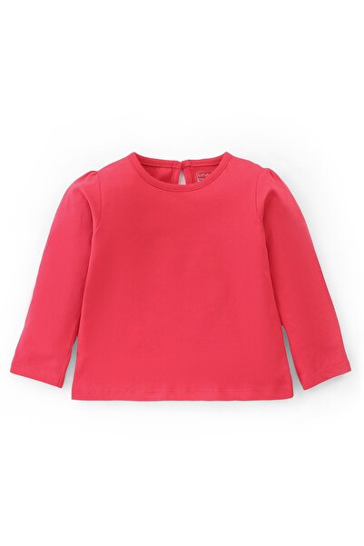 Babyhug Full Sleeves Cotton T-Shirts Solid Color Pack of 3 - Blue Red & Yellow