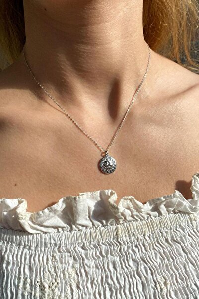 Spossy Silver Jewelry 925 Ayar Gümüş, Silver, Güneş Kolye