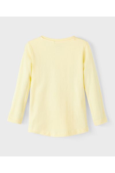 Name it Printed Long Sleeves T-Shirt - Double Cream