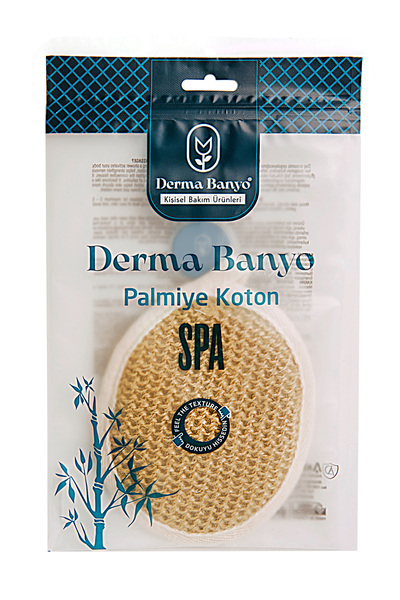 Derma Banyo مقشر الوجه الطبيعي البيضاوي للحمام