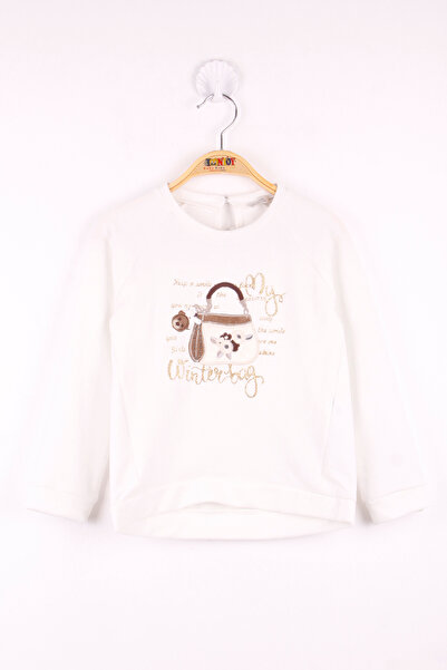 Toontoy Girl - Embroidered Sweatshirt and Bag Set