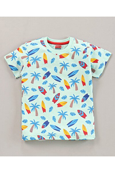 Babyhug Babyhug Half Sleeves T-shirt Printed Pack of 5 - Multicolor