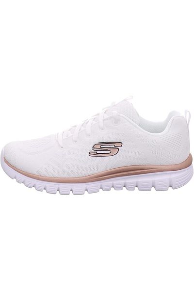 SKECHERS Tenisi Skechers Get Connected, Alb, Femei